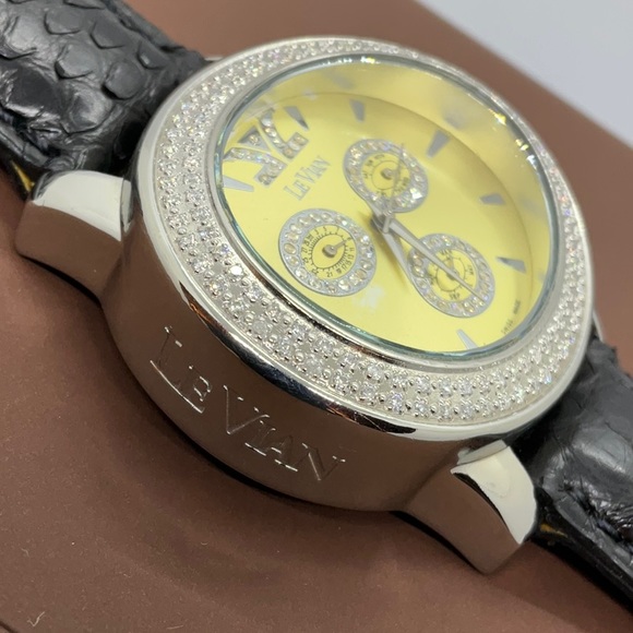 Le Vian Diamond Python Banded Watch - Picture 9 of 16